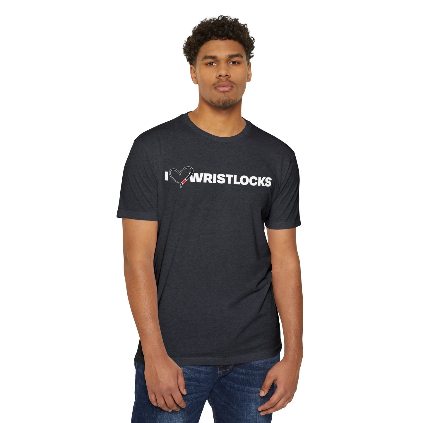 I Love Wristlocks Jiu-jitsu T-shirt - Perfect Gift for People Who Love Jiu-jitsu