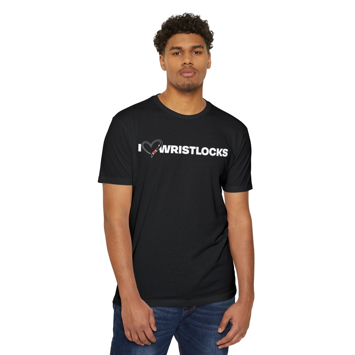 I Love Wristlocks Jiu-jitsu T-shirt - Perfect Gift for People Who Love Jiu-jitsu