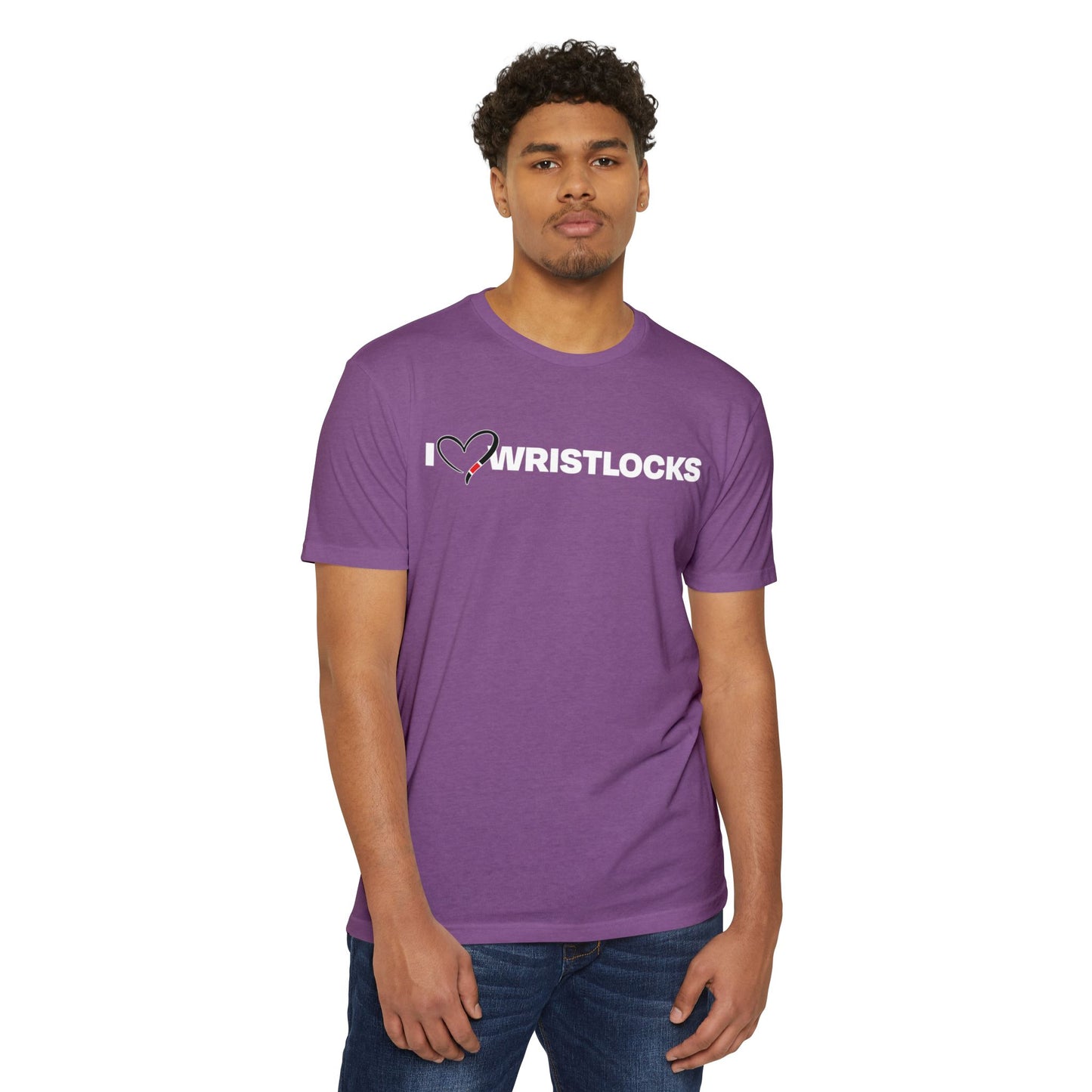 I Love Wristlocks Jiu-jitsu T-shirt - Perfect Gift for People Who Love Jiu-jitsu