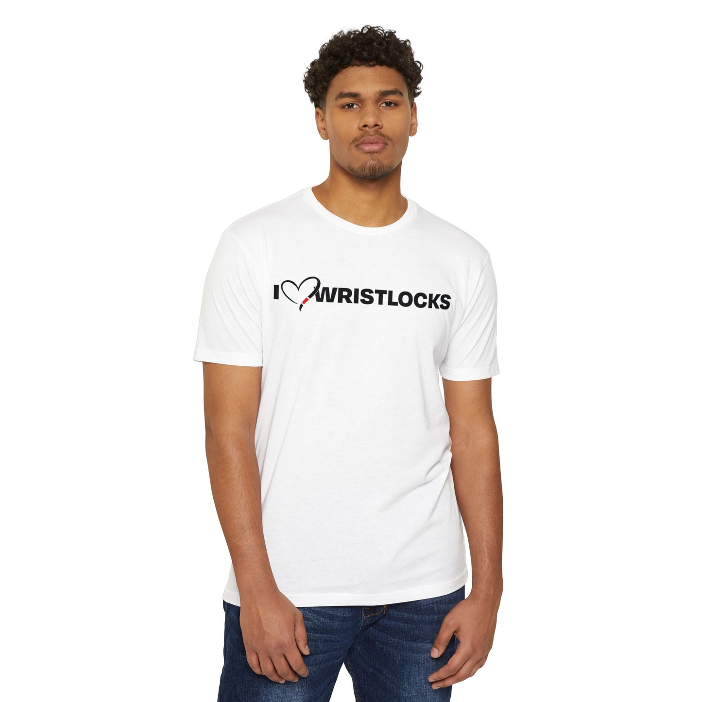 I Love Wristlocks Jiu-jitsu T-shirt - Perfect Gift for People Who Love Jiu-jitsu