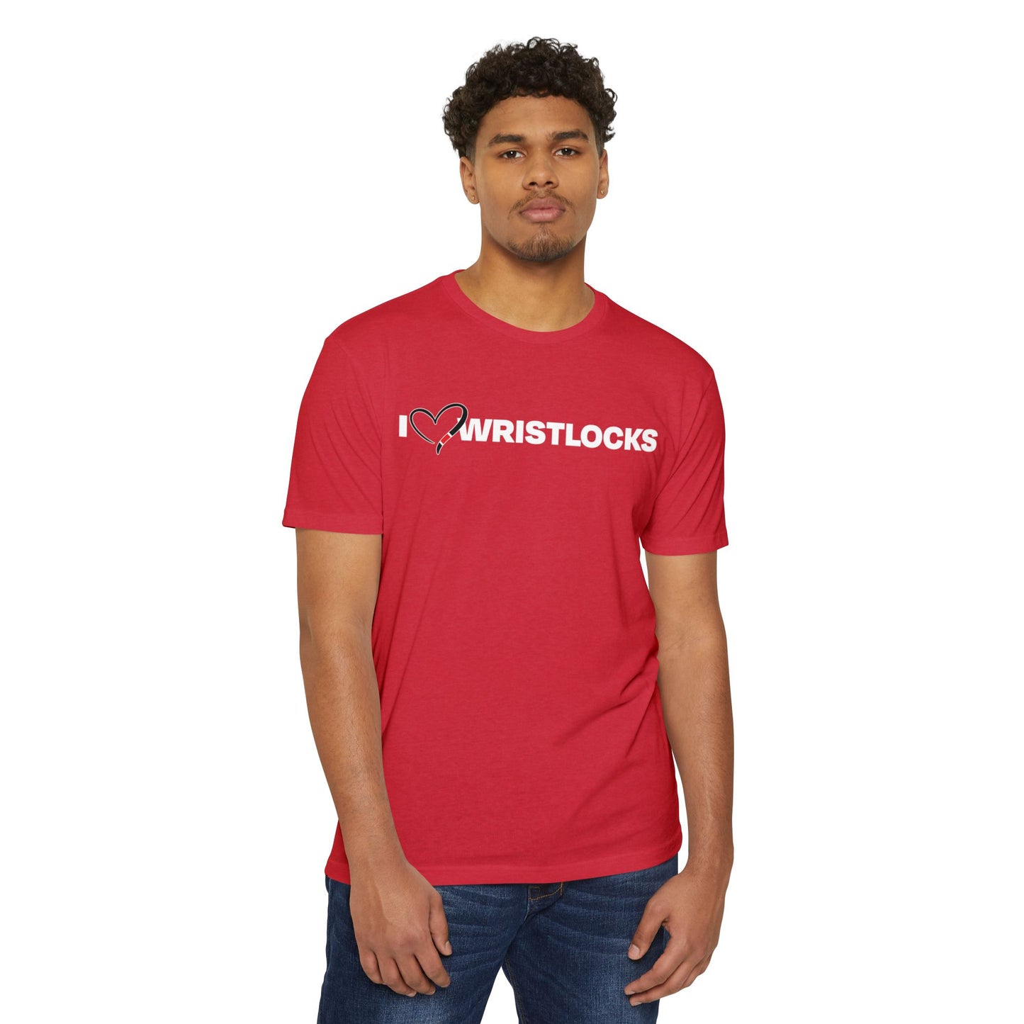 I Love Wristlocks Jiu-jitsu T-shirt - Perfect Gift for People Who Love Jiu-jitsu