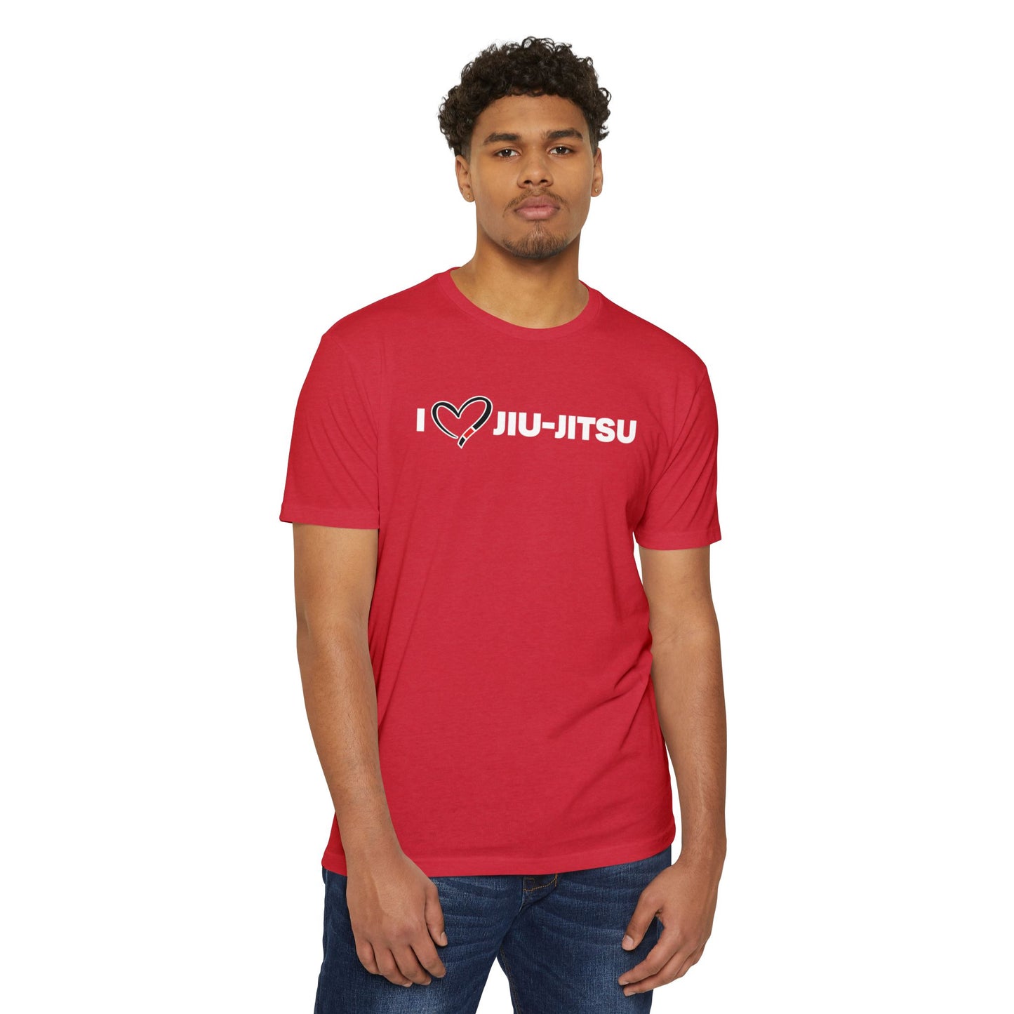 I Love Jiu-jitsu T-shirt - Perfect Gift for People Who LOVE Jiu-jitsu