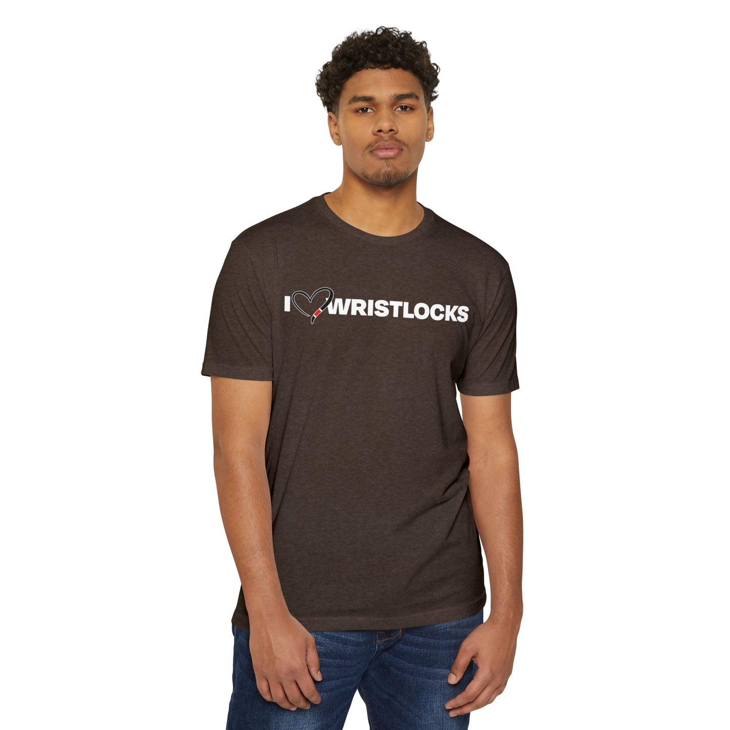 I Love Wristlocks Jiu-jitsu T-shirt - Perfect Gift for People Who Love Jiu-jitsu
